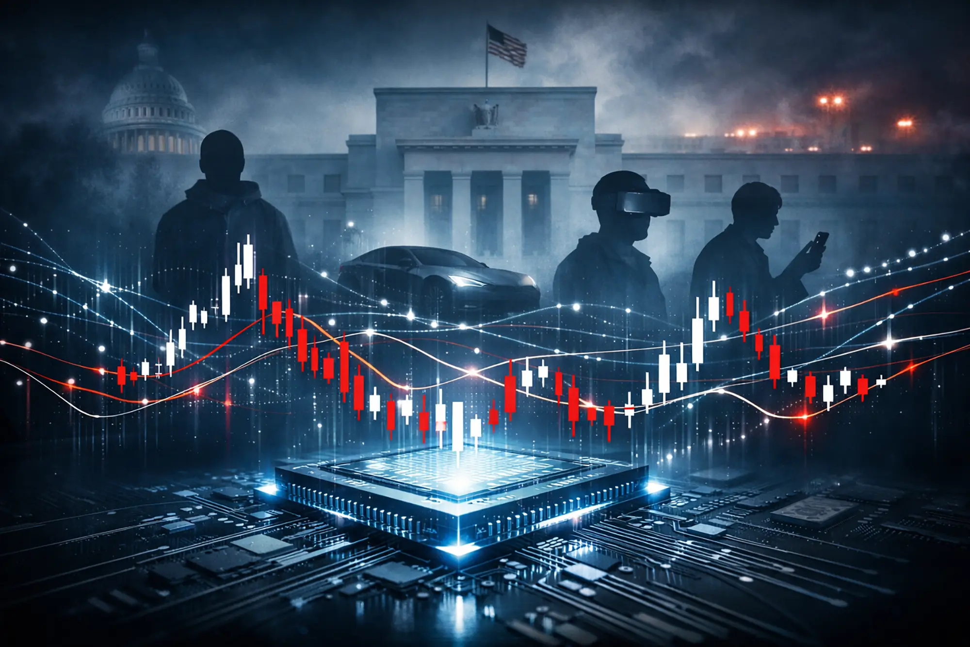 Shrnutí týdne: Mag7 pod tlakem, Fed vyčkává a AI investice zkouší trpělivost trhu