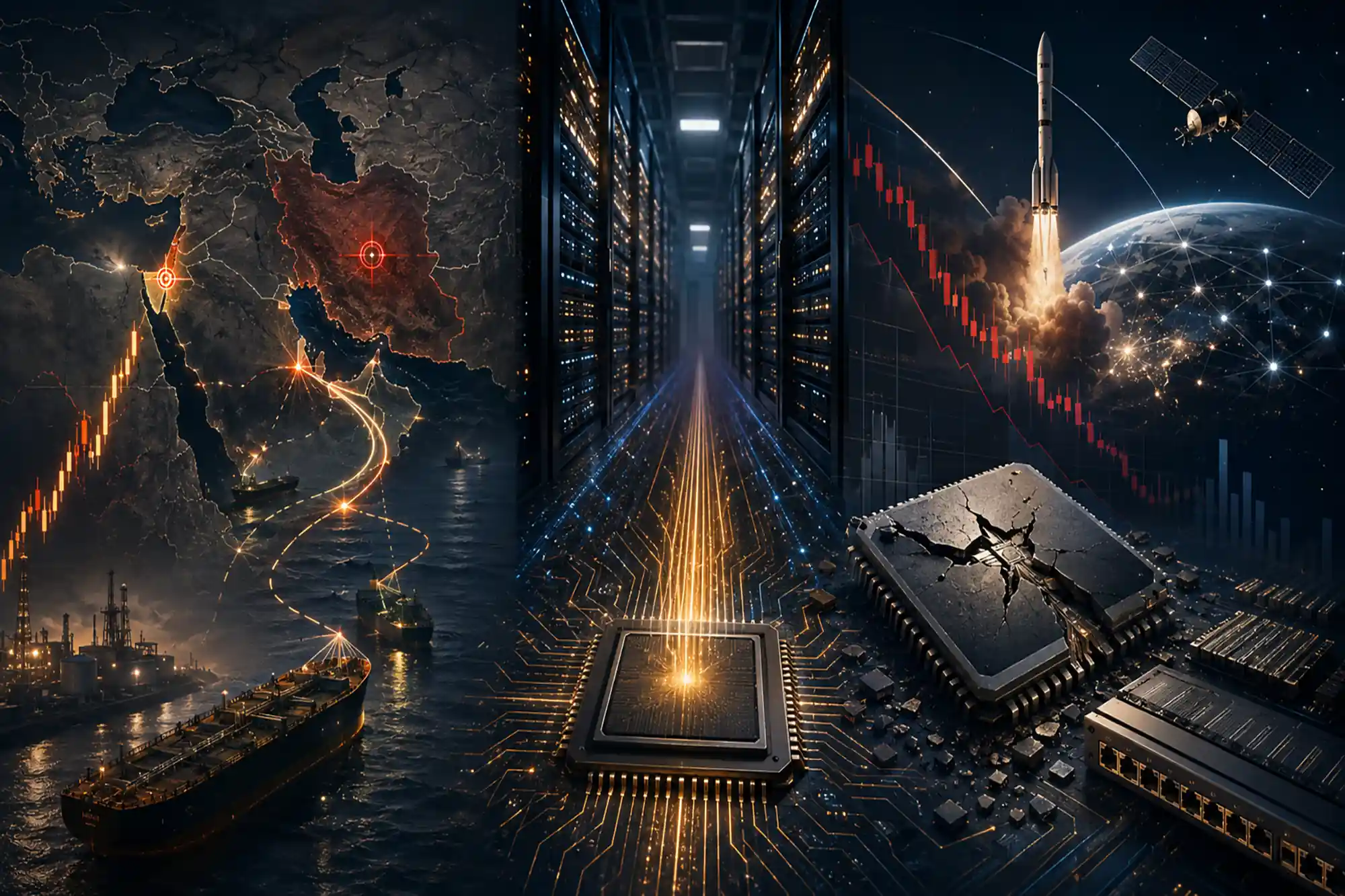 Týden na trzích: Írán, Broadcom, SpaceX IPO a další fáze AI investičního boomu