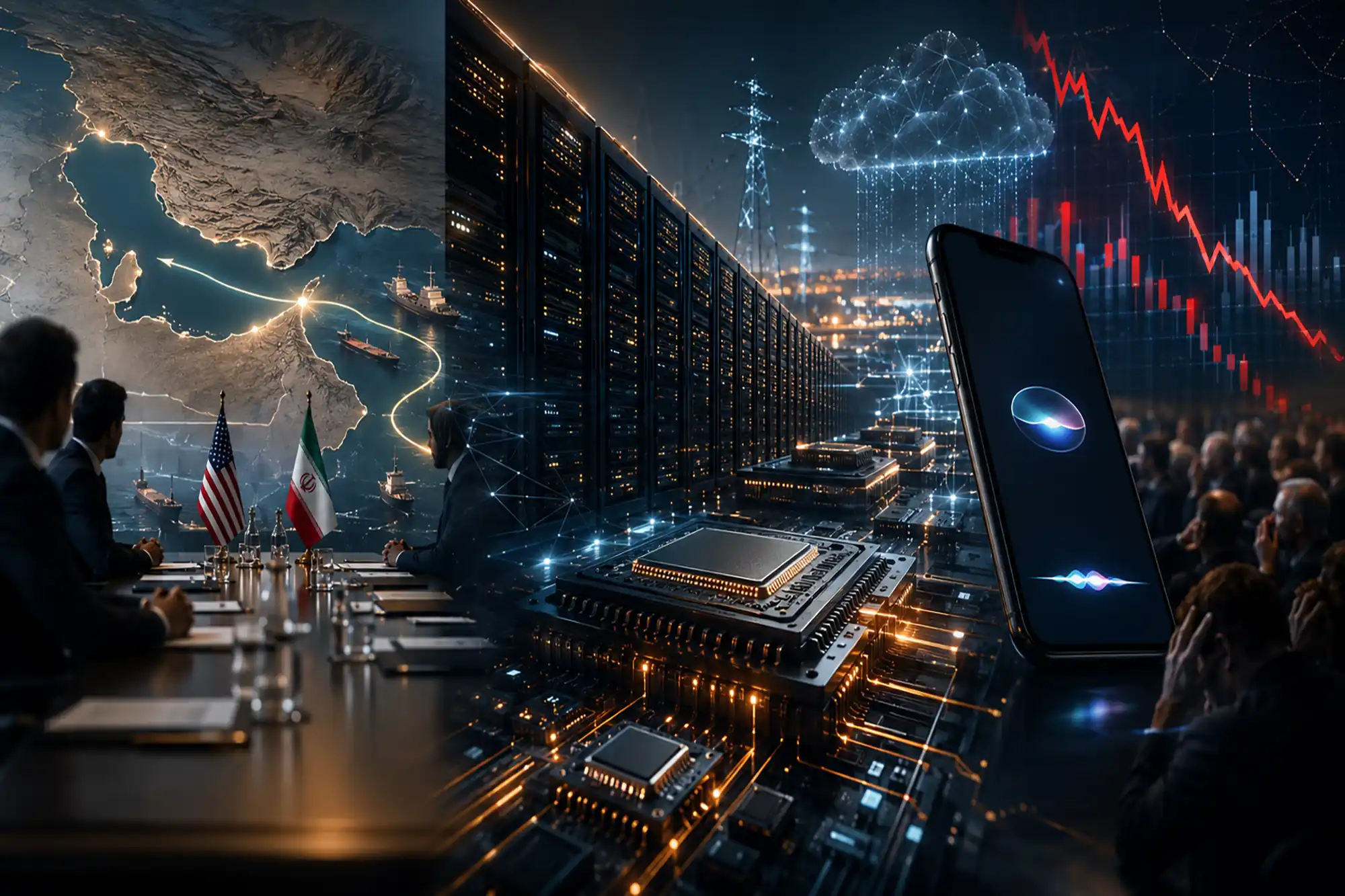 Týden na trzích: USA–Írán, Fed, AI investice a zklamání Applu