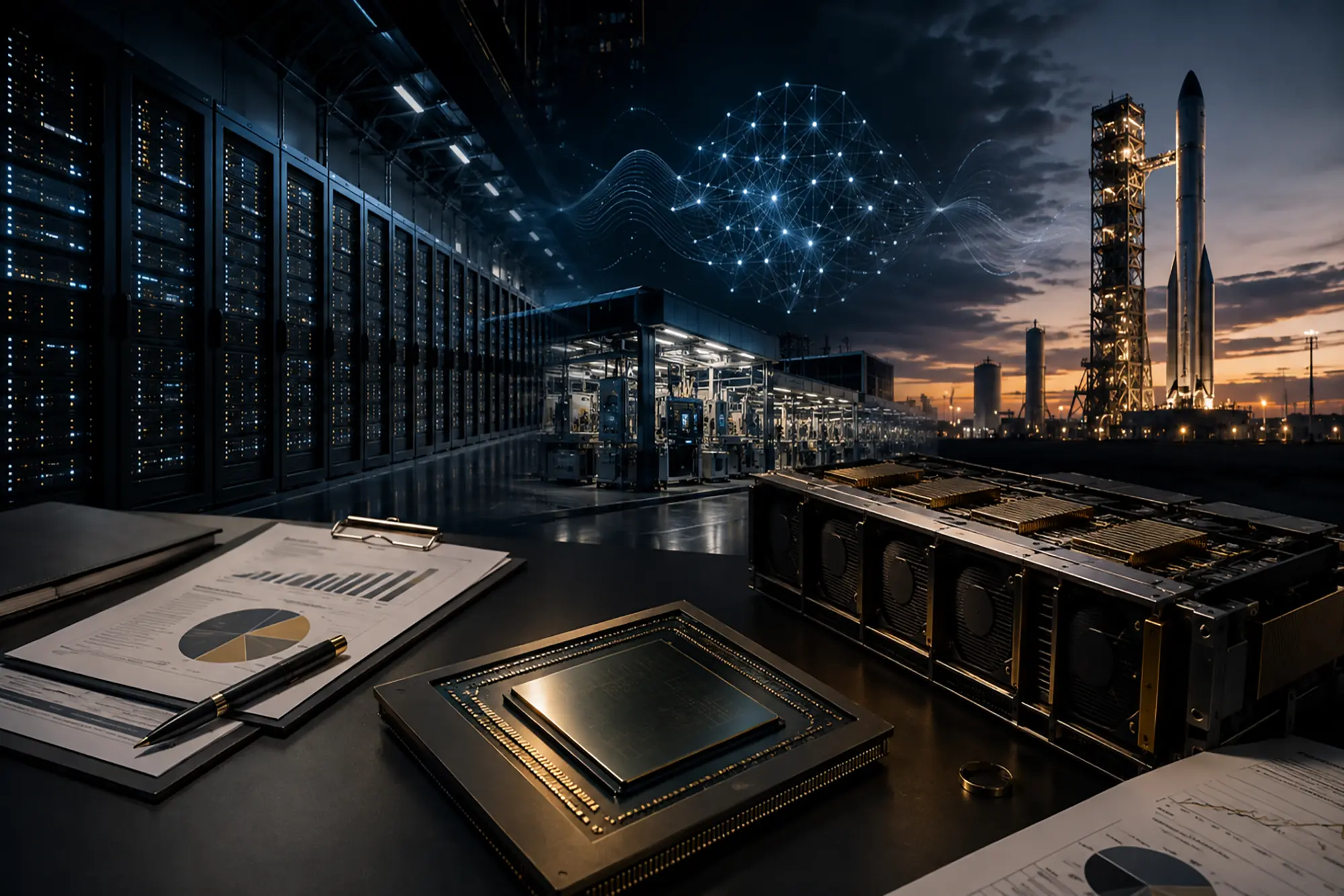 Nvidia, SpaceX a Anthropic: AI boom a investiční rizika