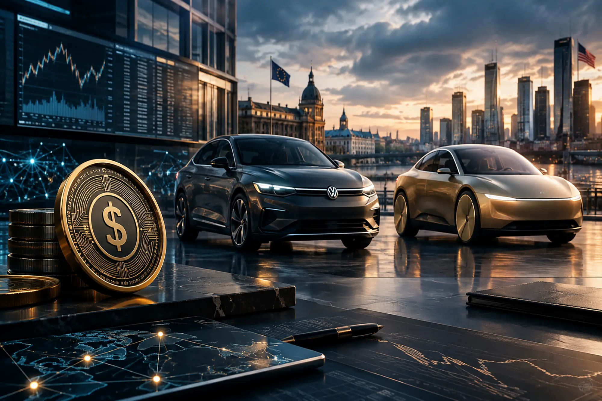 Banky, Volkswagen a Tesla: Klíčové tržní události týdne