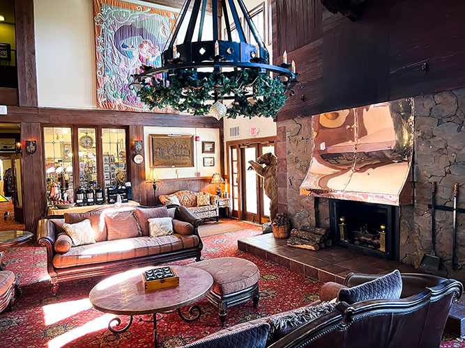 The Lodge Cloudcroft New Mexico Lobby