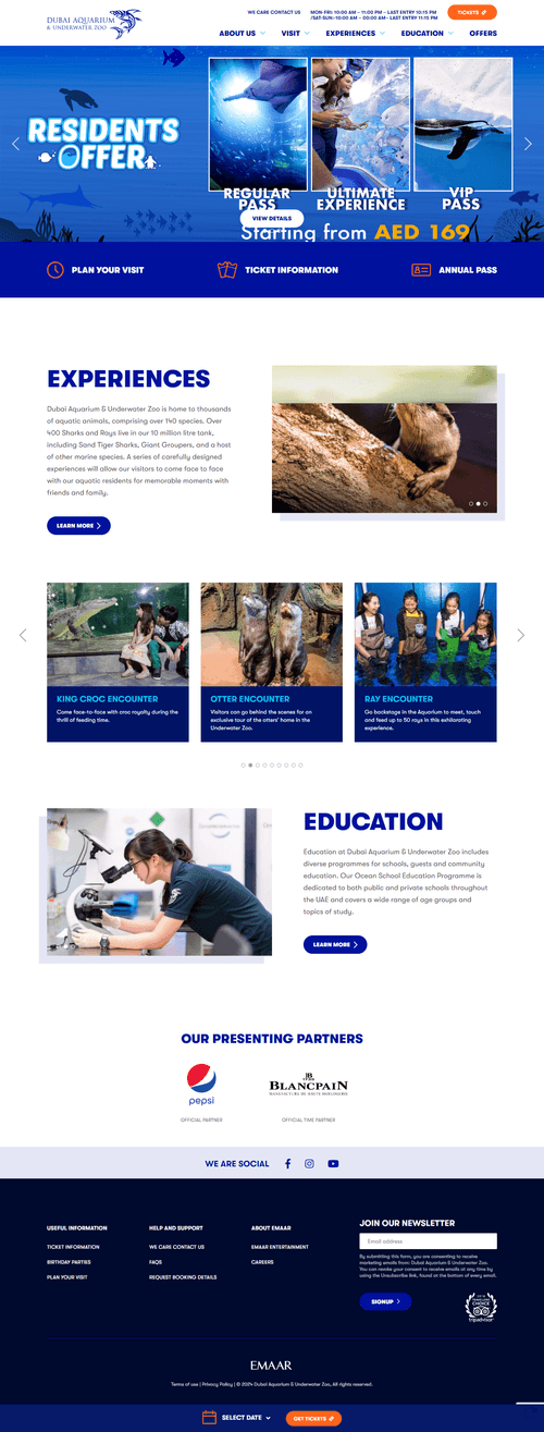 Explore the Wonders of Dubai Mall Underwater Zoo and Aquarium