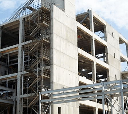 An image of concrete shear wall