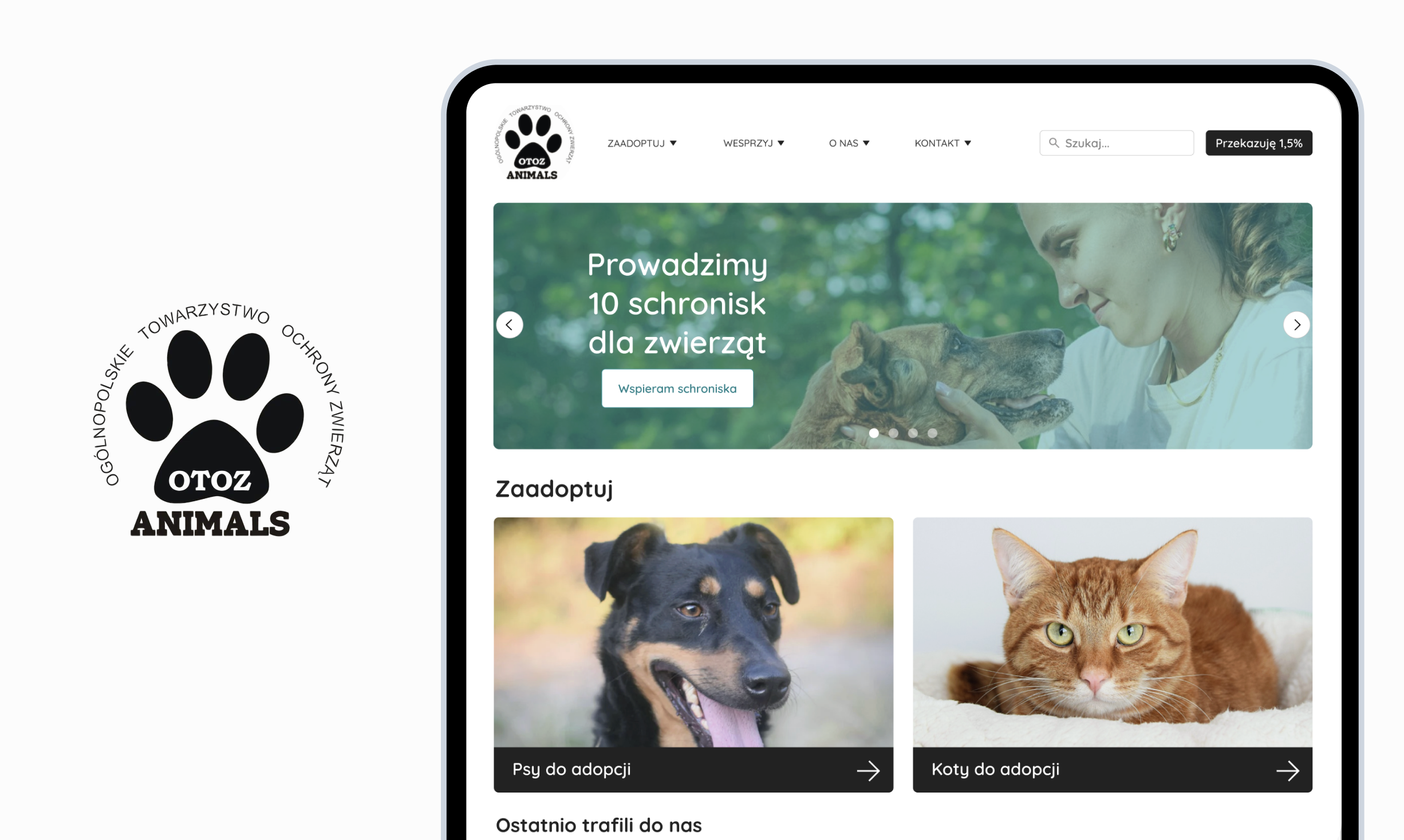 Image of project preview - two websites compared with each other