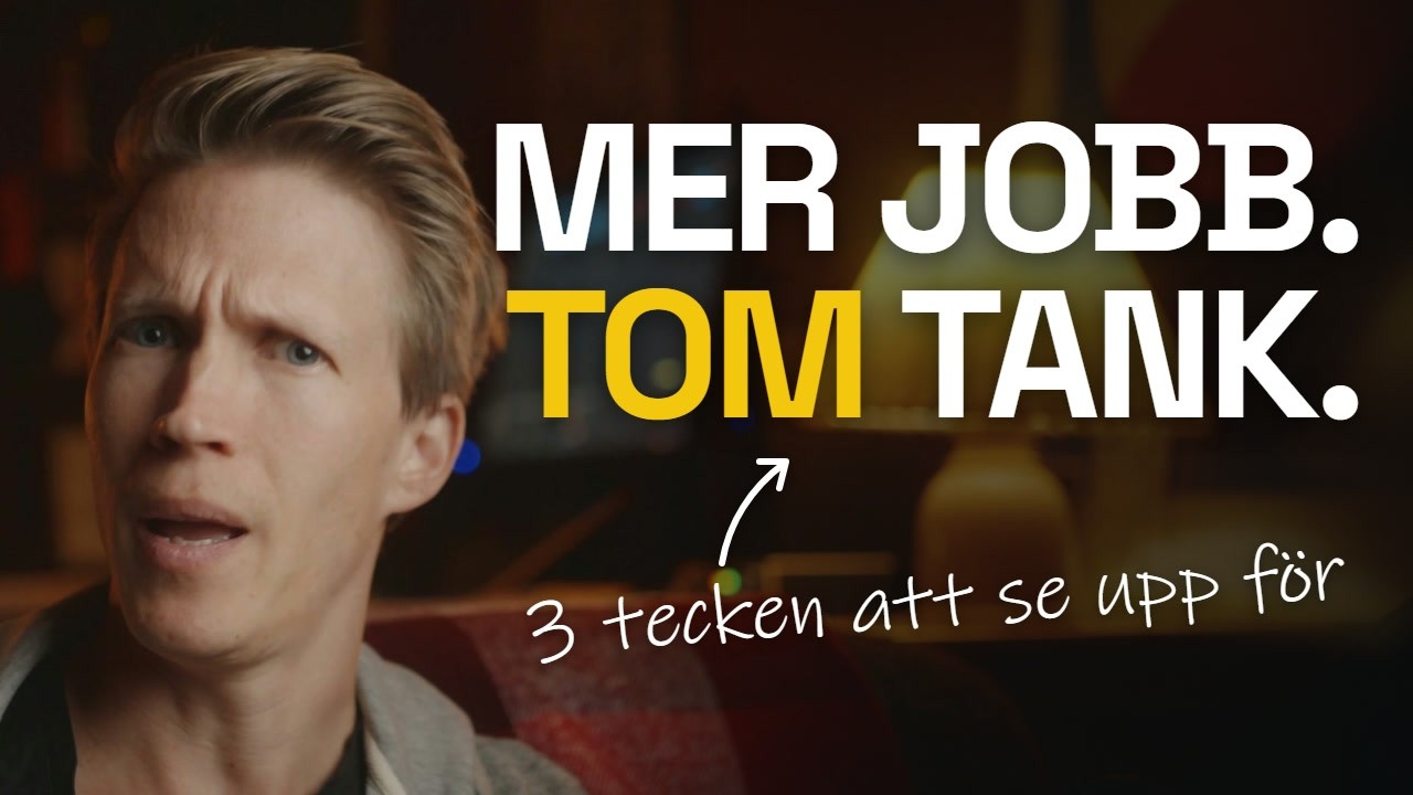 YouTube-miniatyr: Tecknen på att ditt företag håller på att bränna ut dig