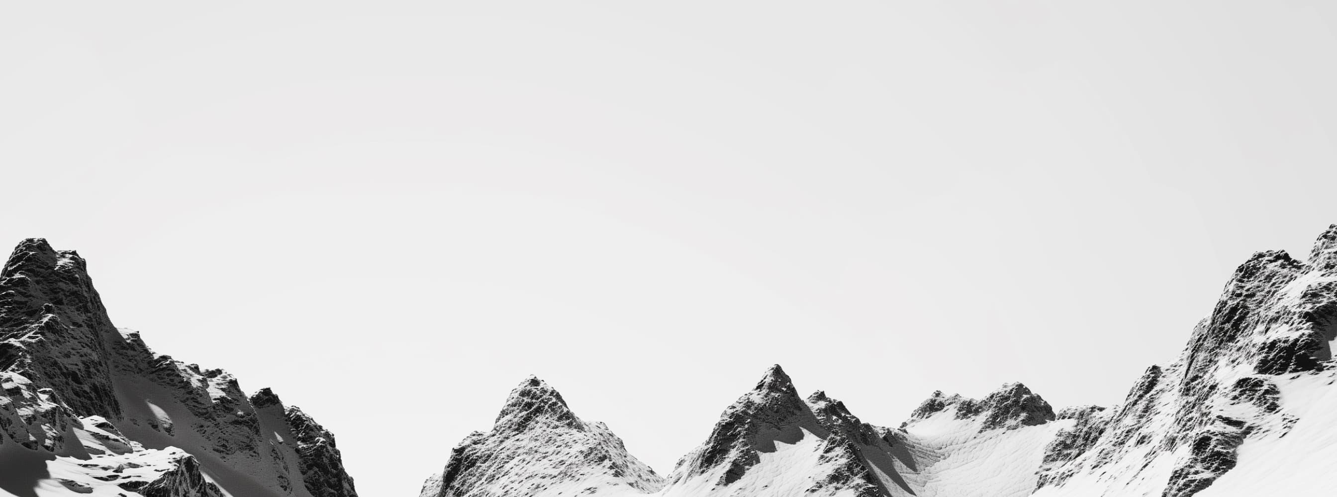 Snowy mountains