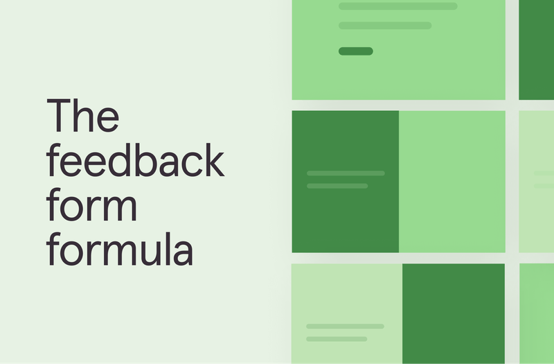 The feedback form formula: 4 types of forms+ 7 steps to get them right ...