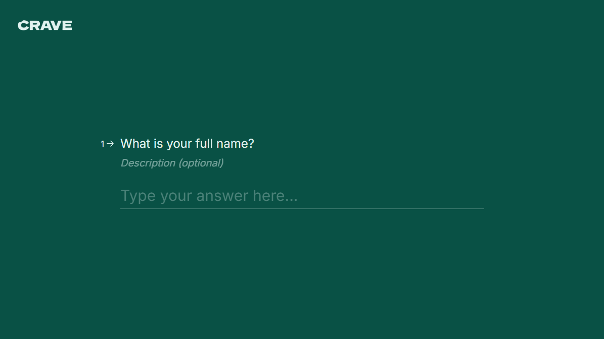 Expert Application Form Template