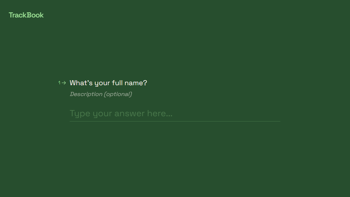 College Admission Form Template