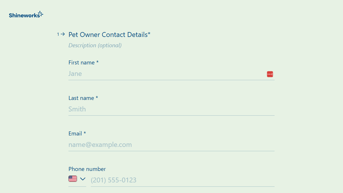 Animal Hospital Estimate Form Template