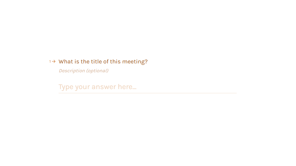 Educational Meeting Minutes Form Template