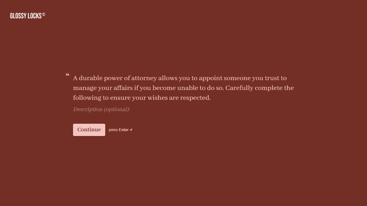 Durable Power of Attorney Form Template