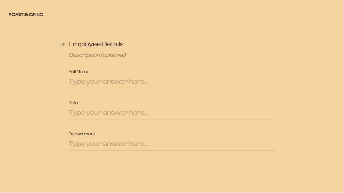 Performance Appraisal Form Template