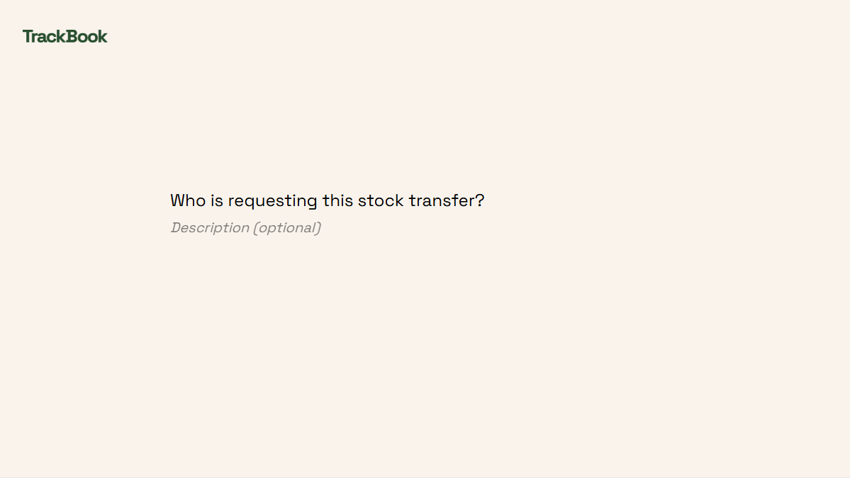 Stock Transfer Form Template
