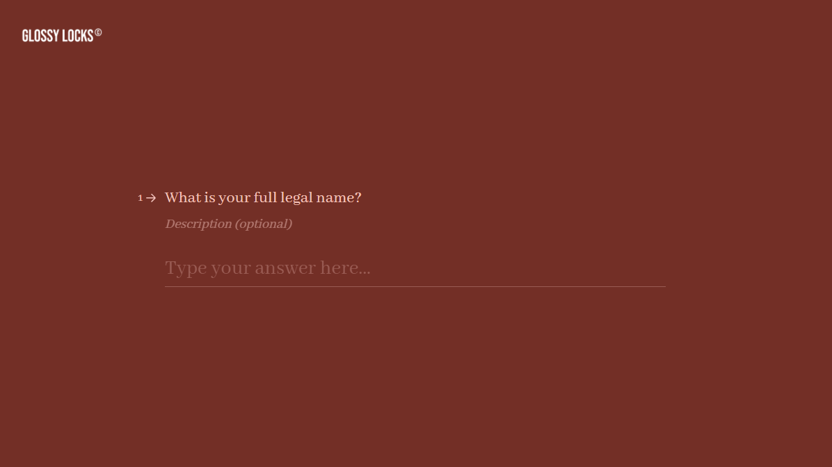 Account Opening Form Template