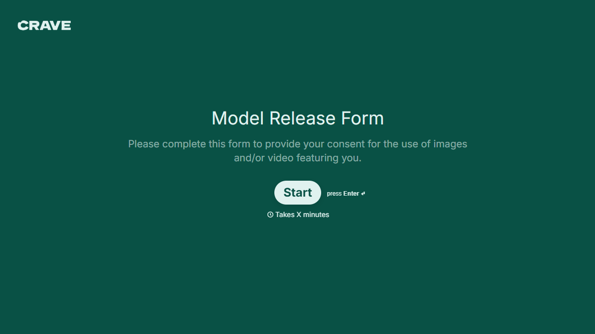 Model Release Form Template