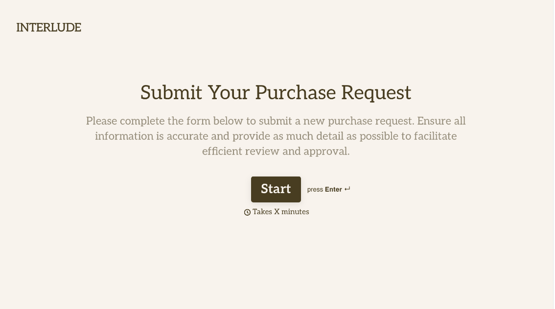 Purchase Request Form Template