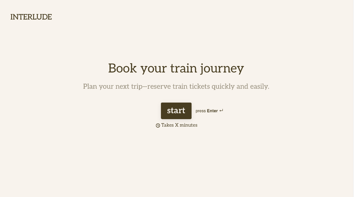 Train Ticket Booking Form Template