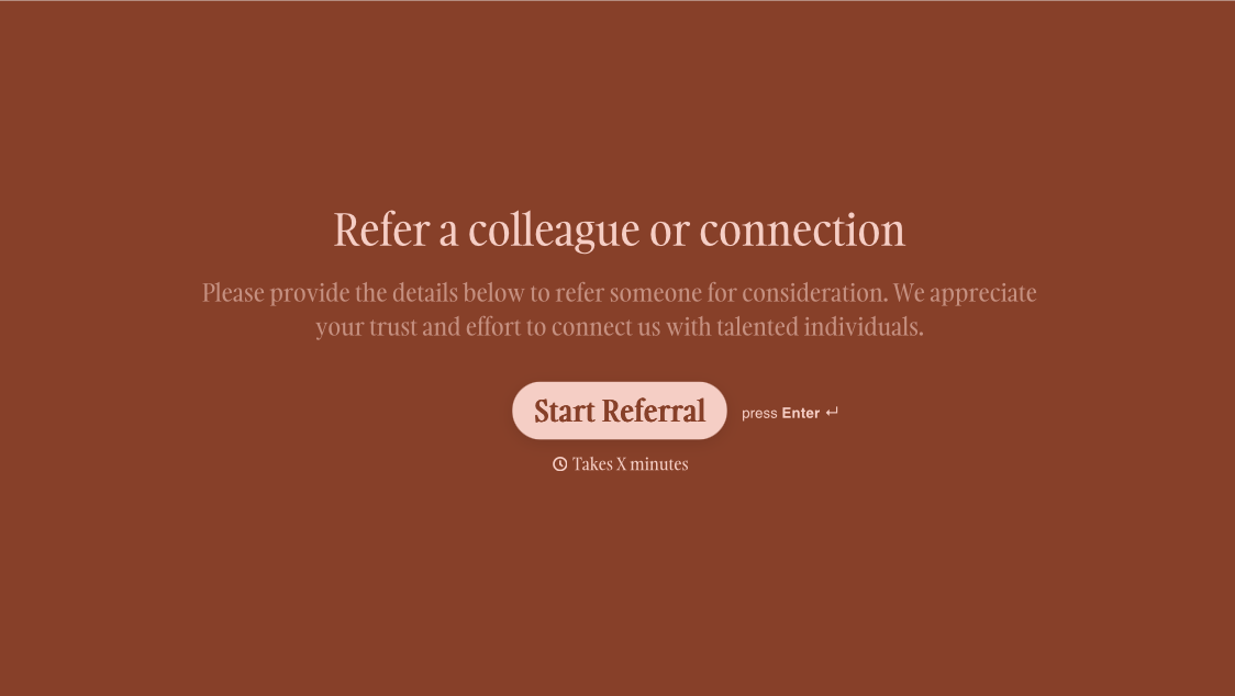Referral Form Template