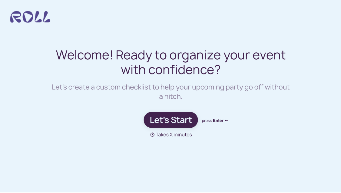 Party Planning Checklist Form Template