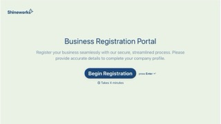 Business Registration Form Template