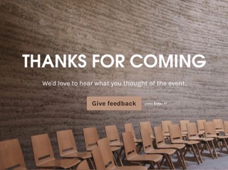 Event Feedback Form Template
