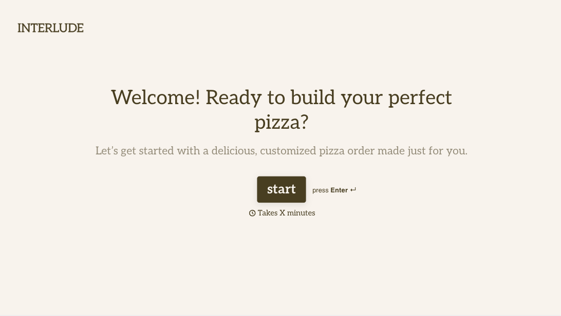 Pizza Order Form Template