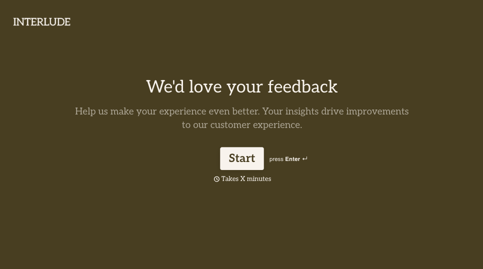 Voice of the Customer Survey Form Template