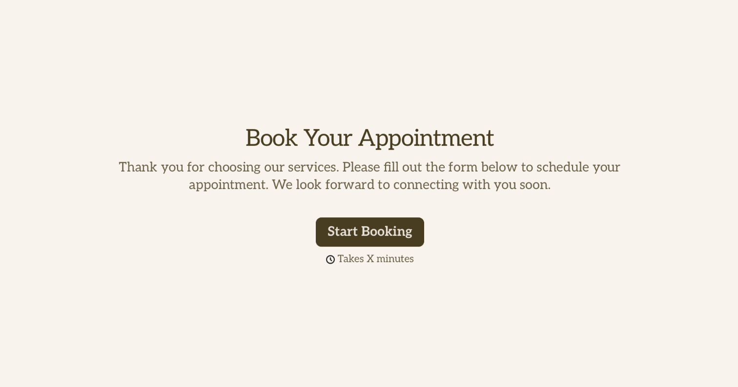 Appointment Schedule Template