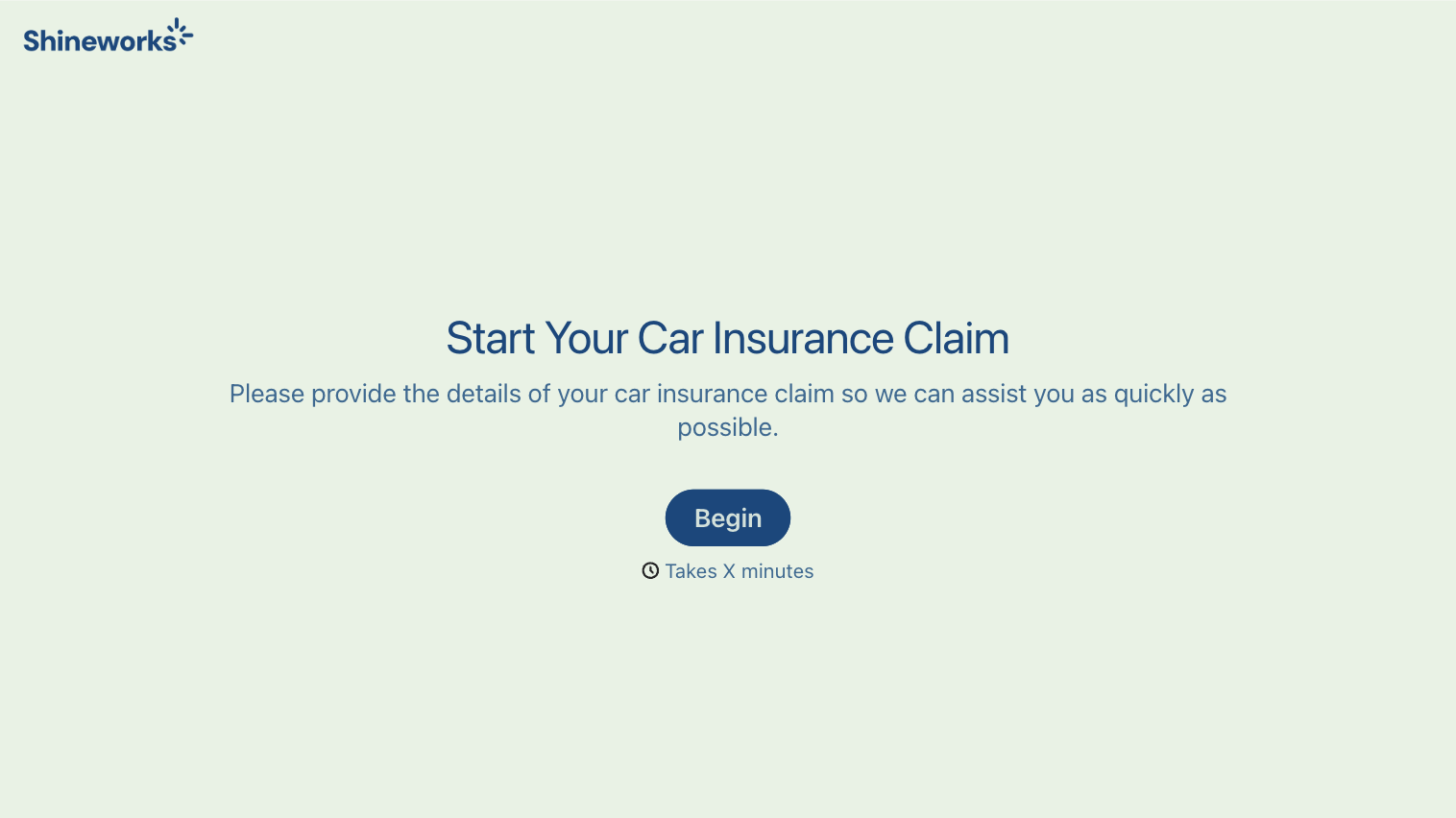 Car Insurance Claim Form Template