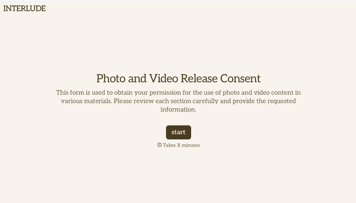 Photo and Video Release Form Template