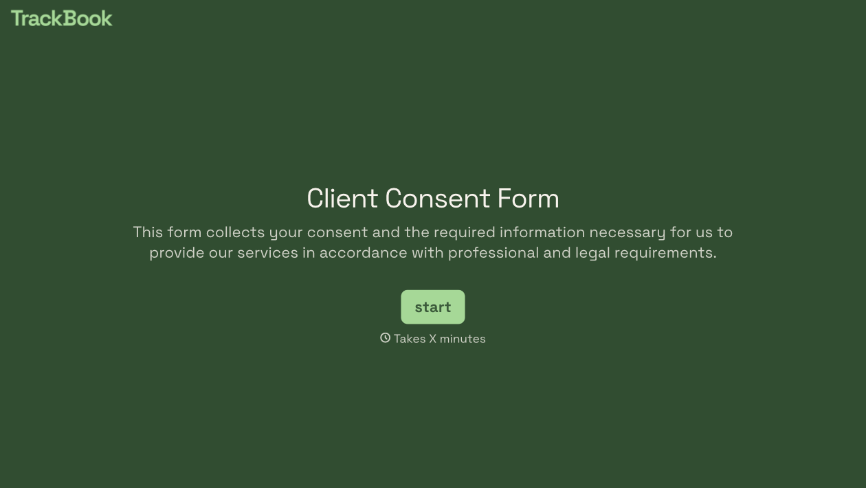 Client Consent Form Template