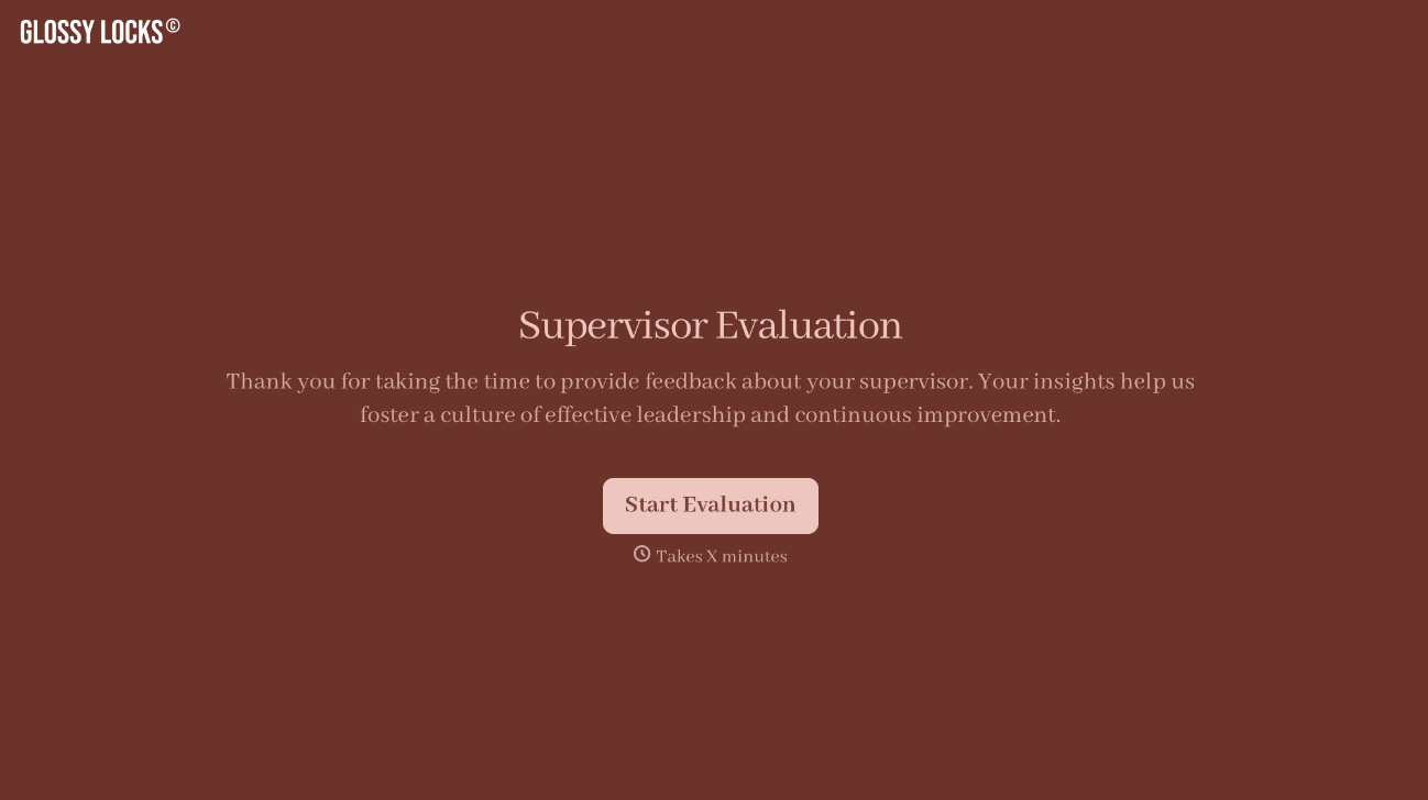 Supervisor Evaluation Form Template