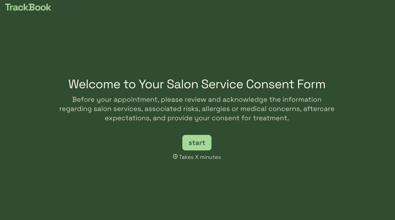 Hair Salon Waiver Form Template
