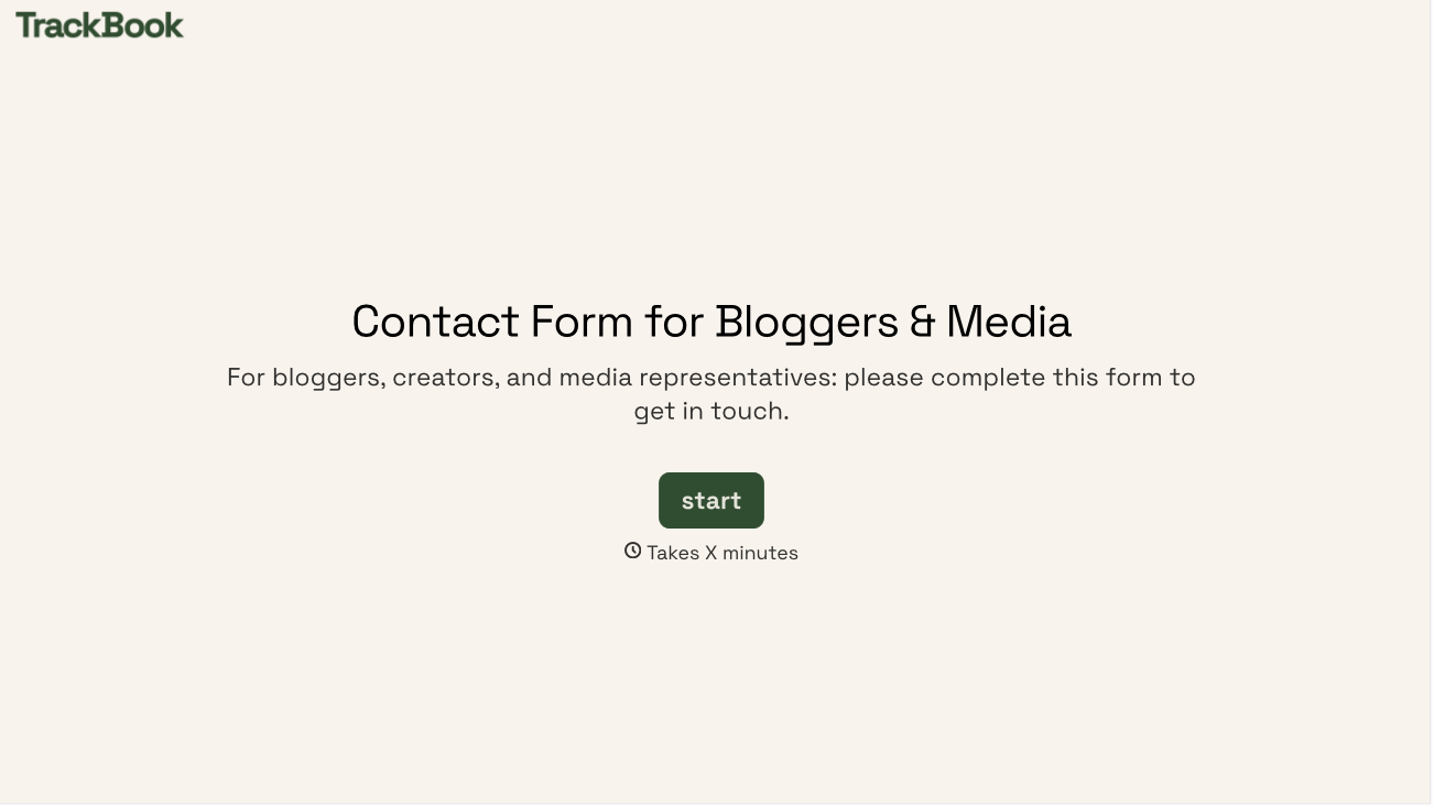 Blogger Contact Form Template