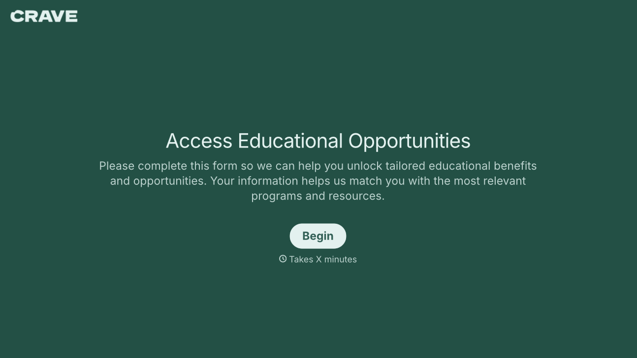 Educational Benefit Form Template