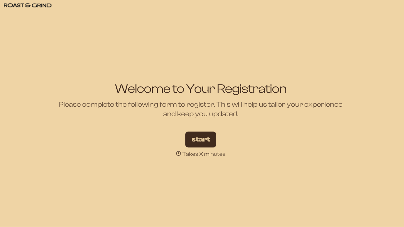 Trademark Registration Form Template