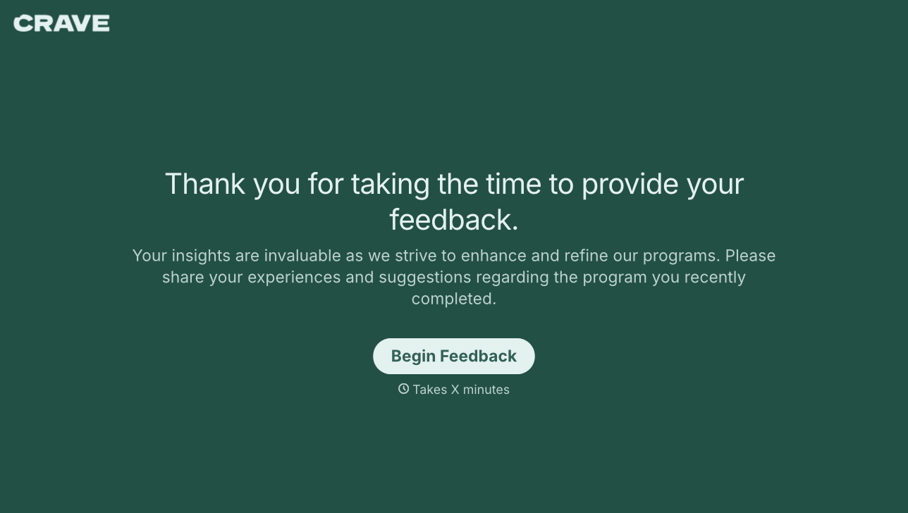 Post-Program Feedback Form Template (Follow-Up Version)