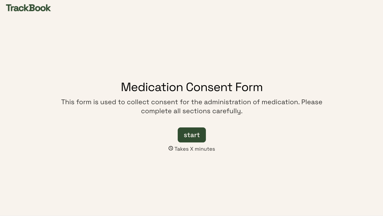 Medication Consent Form Template