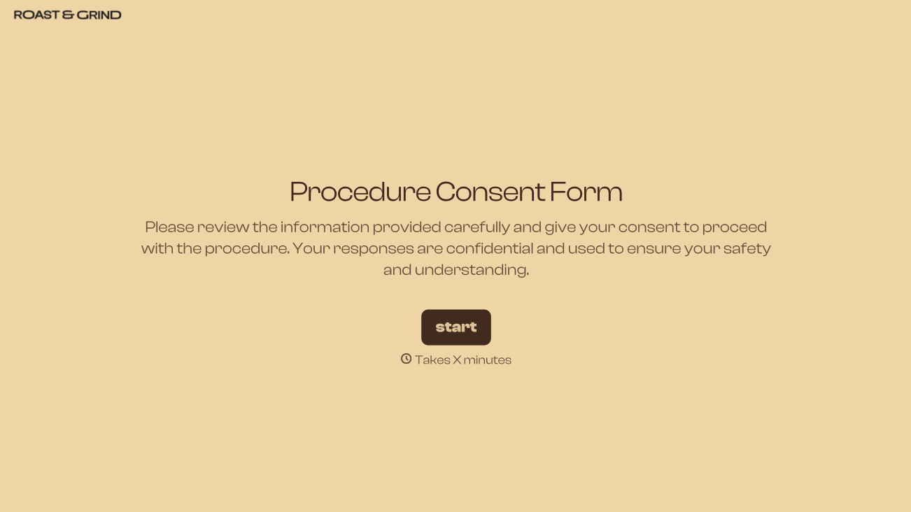 Procedure Consent Form Template