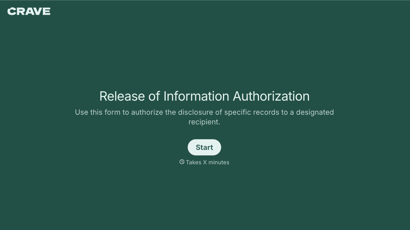 Release of Information Template