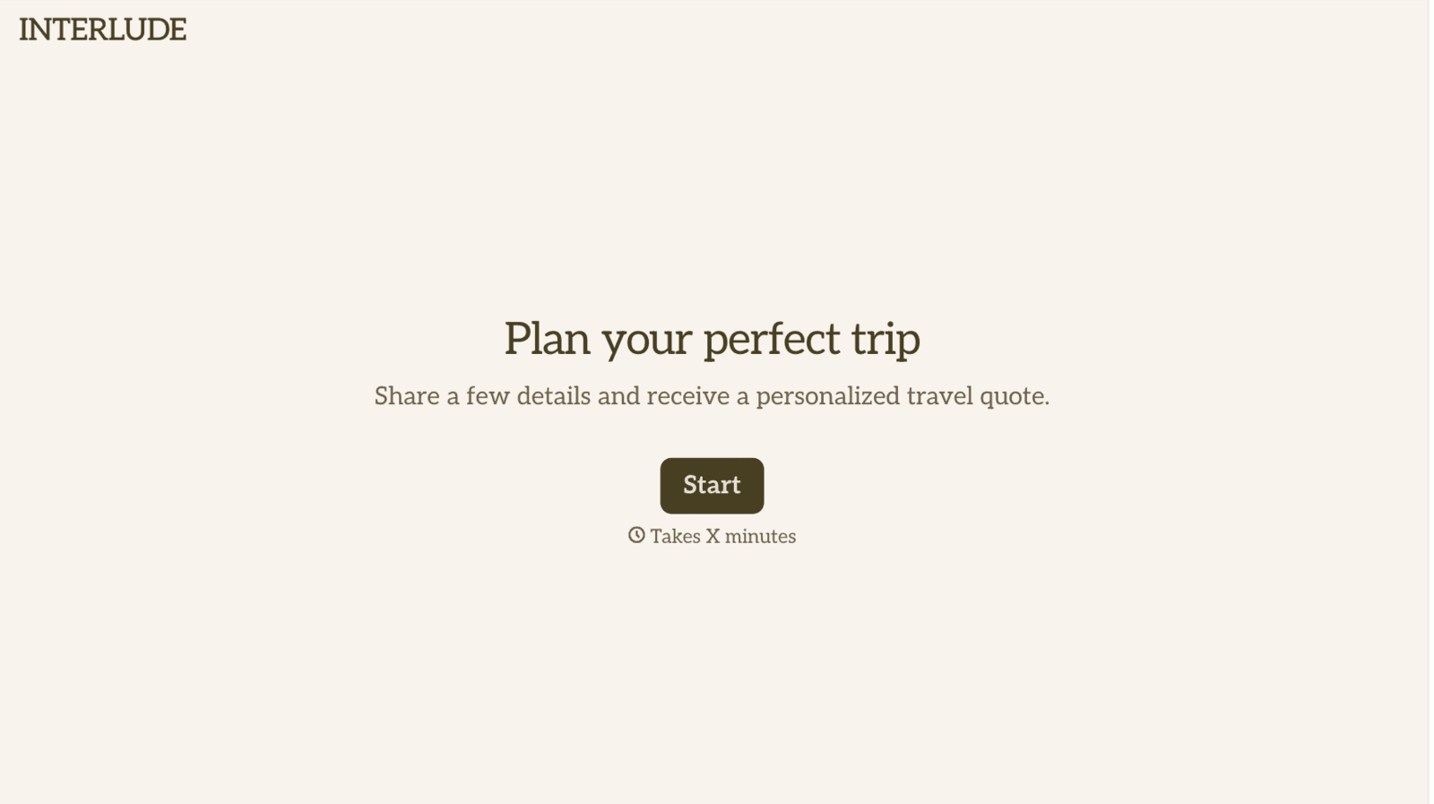 Travel Agent Quote Form Template