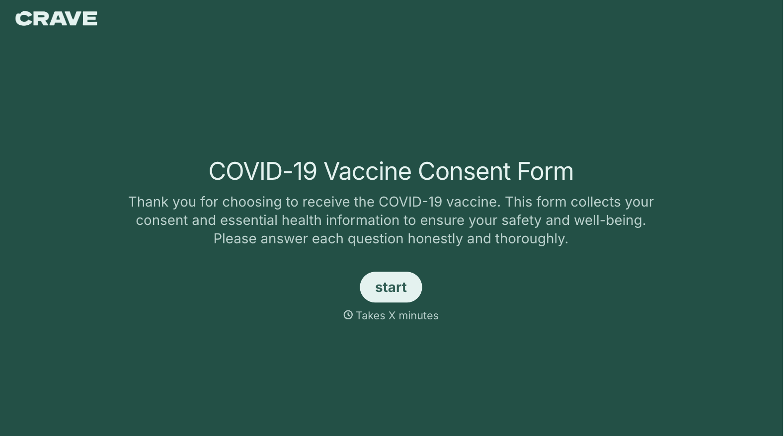 Covid 19 Vaccine Consent Form