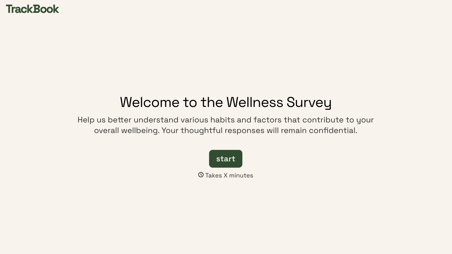 Wellness Survey Form