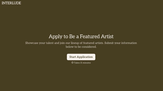 Featured Artist Form