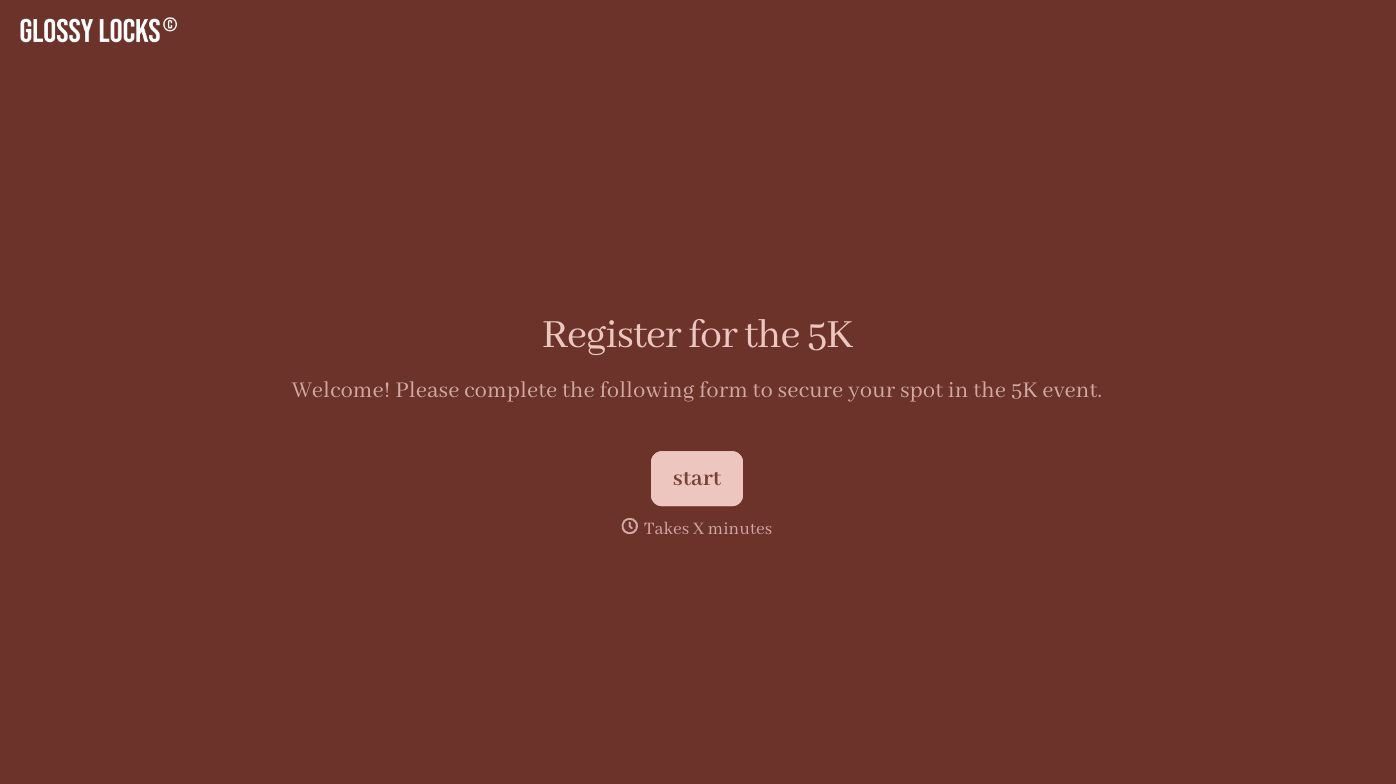 5k Sign Up Form