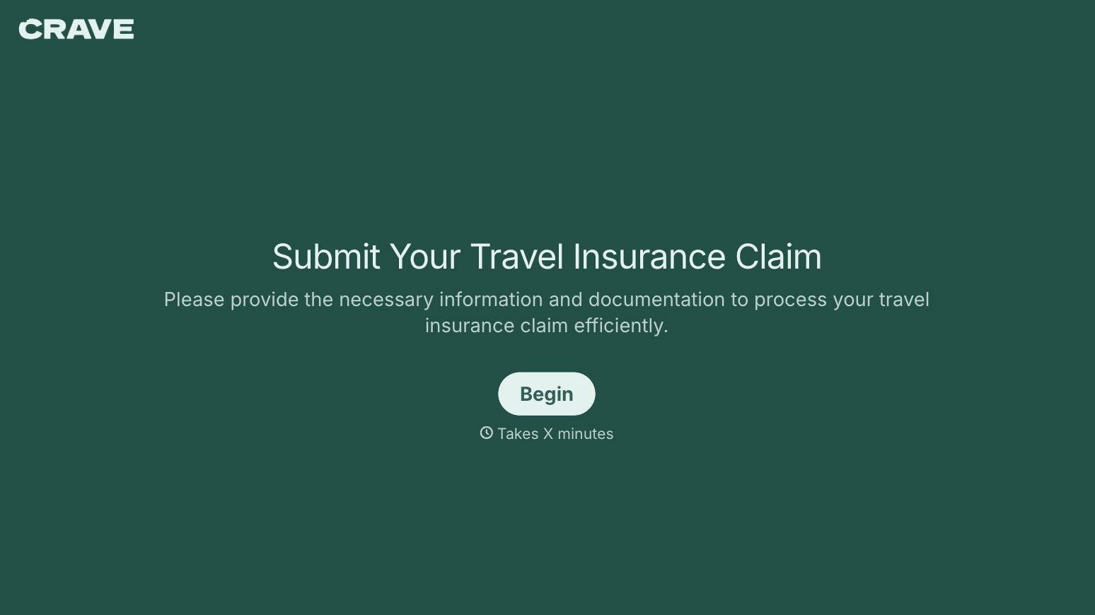 Travel Insurance Claim Form