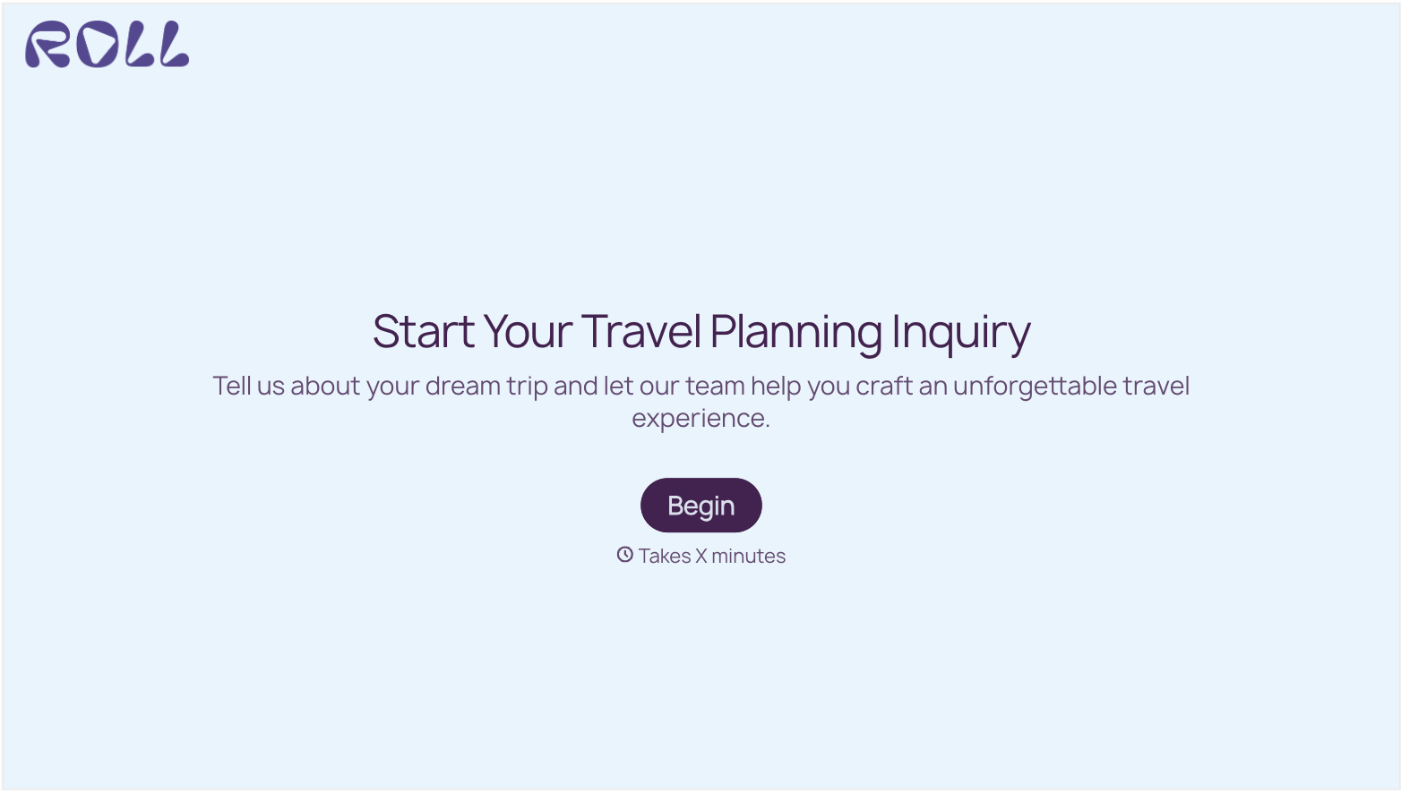 Travel Inquiry Form