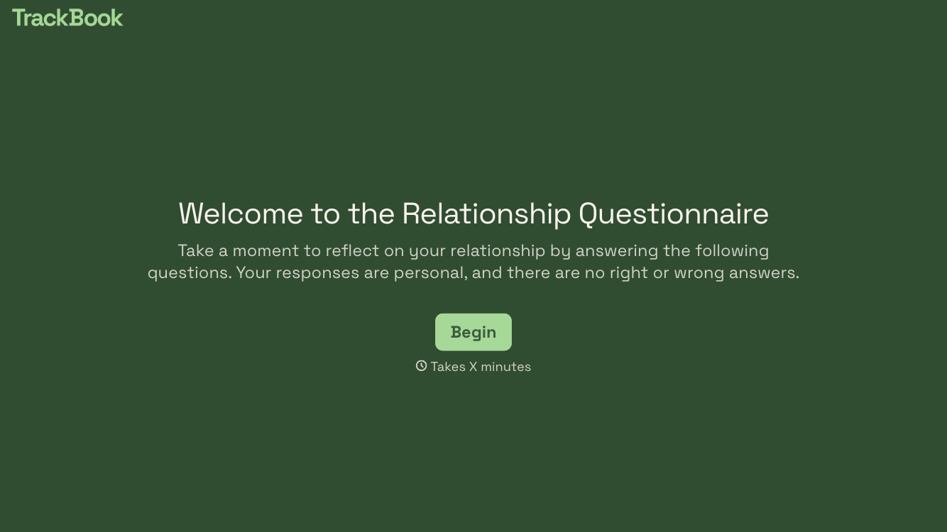 Relationship Questionnaire Form